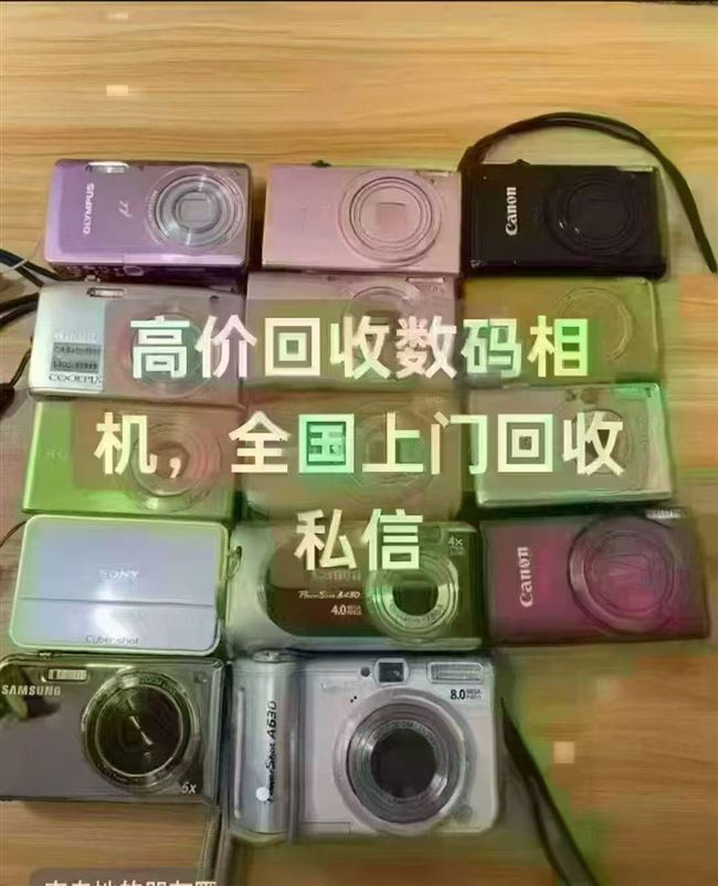 谁家里有十几年前老旧数码相机想求购，上内存卡的那种，加我私聊